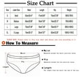 thumbnail image 3 of YWDJ Womens Cheeky Panties No Show Breathable Lightweight G String High Waist No Show Sexy Fashionable Classic High Waisted Breathable and Seductive Solid Color Underwear Black S, 3 of 4