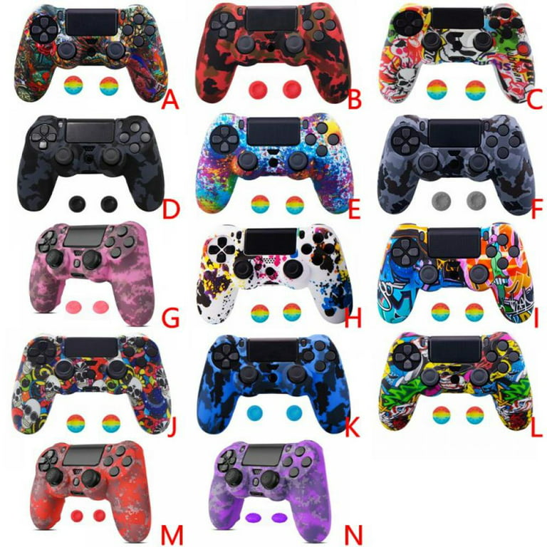 DABOOM PS4 Controller Skin, Anti-Slip Grip Silicone Protector Case Compatible with PS4 Slim/PS4 Pro Gamepad Controller 2 Cat Paw Thumb Grip Caps - Walmart.com