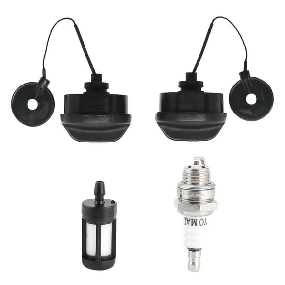 Aftermarket Replacement Fuel Tank Cap, High Quality Stihl Parts Filter Cap With Retainer For String Trimmers Including Fs55 Fs62 Fs66 Fs72 Fs74 Fs75 Fs76 Fs80 Fs81 Fs88, Gas Fuel