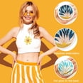 thumbnail image 3 of 16 piezas en parches vintage retro hippie parches boho bordado signo de la paz coser parches para mochilas ropa sombrero jeans, 3 of 5