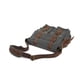 thumbnail image 4 of Bolso bandolera de lona retro con cinturón de piel de caballo para hombre y mujer, mochila informal de un solo hombro, 4 of 6