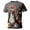 Grey, variant on Men's Casual Everyday TShirt with Quirky Animal Print for Easywear Short Sleeve Tee for Daily Wardrobe