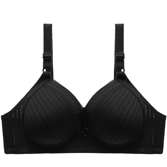 Babysbule Bras for Women Clearance Woman's Solid Color Fashion Bowknot Comfortable Hollow Out Bra Underwear No Rims