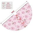 thumbnail image 3 of Lsque Cute Pig Print Christmas Tree Skirt, Tree Skirt with Ties or Velcro, Perfect for Holiday Decorations, Halloween, and New Year-48", 3 of 7