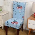 thumbnail image 1 of Decoración de Silla de Comedor de Cocina con Estampado Floral de Asiento Decoración de Funda 12 BLESIY Fundas para sillas de comedor, 1 of 7