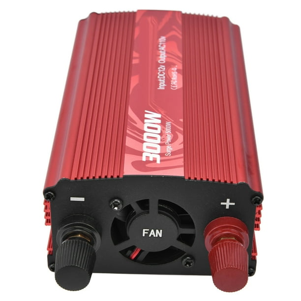 3000W Power Inverters DC To AC Converter Aluminum Alloy Smart Pure Sine ...