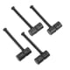 thumbnail image 2 of Sillín De Puente De Guitarra, Sillín De Cuerda De Metal De Mano De Obra Fina 4PCS Para Instrumentos De Cuerda ANGGREK Electric Guitar Accessories, 2 of 8