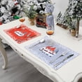 thumbnail image 3 of Cheers.US 4Pcs/Set Cute-Cartoon-Gnomes Placemats,Christmas Card with Gnomes Flat Design Scandinavian Christmas Placemats,Heat-Resistant Washable Table Place Mats for Kitchen, 3 of 7