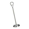 thumbnail image 2 of Stainless Table Number Holder Sign Holder Photo Stand for hotel,restaurants, cafes, Hotel Silvery 25cm, 2 of 8