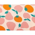 thumbnail image 3 of Beezizac Soft Modal Pajamas for Girls Tee & Pants Set Orange Pear Jammies Big Kid Size 12, 3 of 5