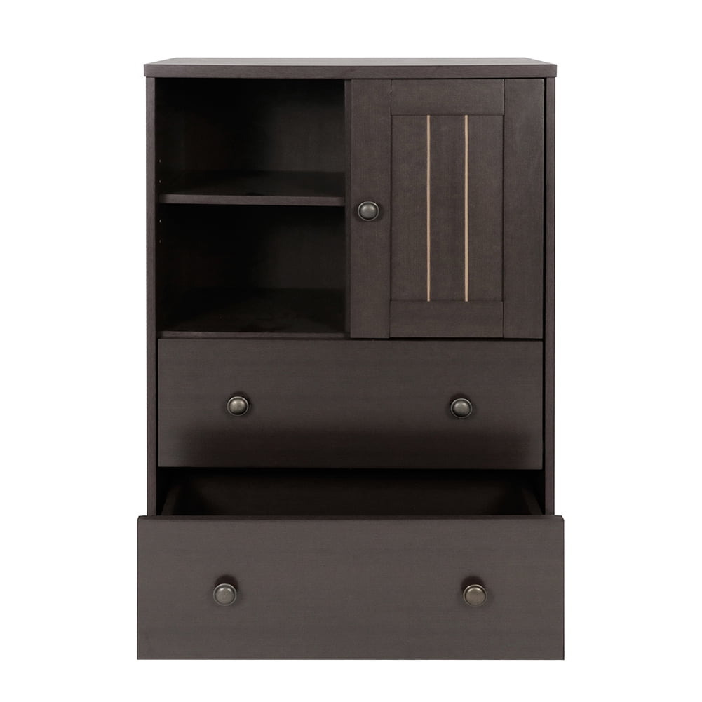 Kepooman Free Standing Floor Cabinet Bathroom Cabinet, Accent Cabinets, Wooden Sideboard with 2 Drawers Kepooman Free Standing Floor Cabinet Bathroom Cabinet, Accent Cabinets, Wooden Sideboard with 2 Drawers