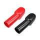 thumbnail image 1 of 1 Par Coche Batería Terminal Aislamiento Cubiertas, 30x16 mm Rojo Negro, 1 of 1