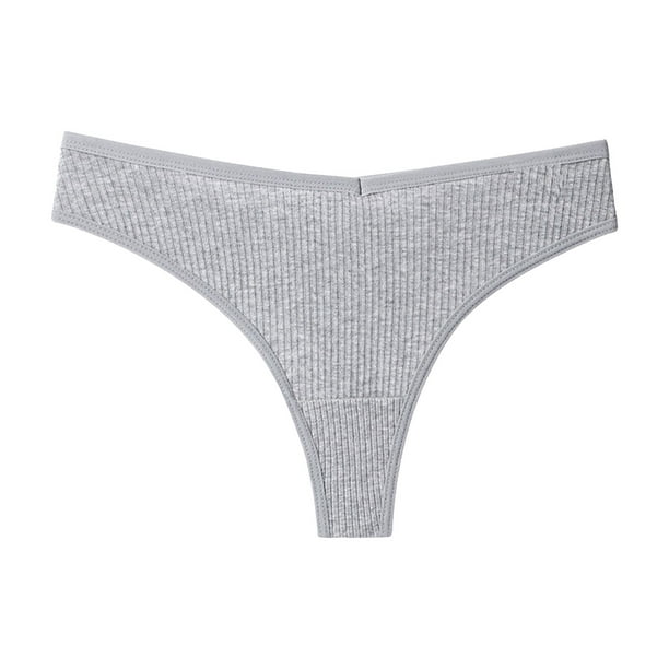 HKEJIAOI Underwear for Women 3PCS Women's Thong G-String Cotton Thongs Women's  Panties V Waist Female Underpants Pantys Lingerie Discount Deals Savings  Clearance Under 10 