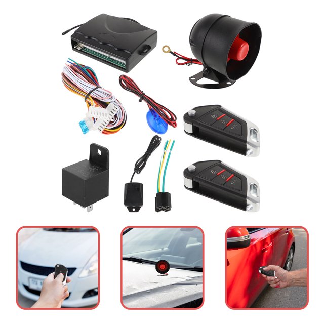 OULII Car Security System 1 Set Remote Starters for Cars with Anti-Theft