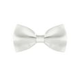 thumbnail image 1 of INSPIRE CHIC Accesorios de Pajarita para Hombre Correa Ajustable Tuxedo Sólido Preatado Blanco, 1 of 5