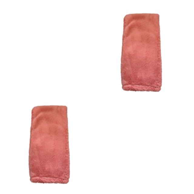 Youkk Warmth And Style Combined In Plush Over Knee Socks Wide Application Gift Idea coral pink 2Set