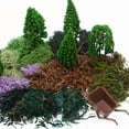 thumbnail image 3 of Tnobhg 1 Bag Simulation Moss Vibrant Realistic Doll House Artificial Moss Green Plants for Miniature Scenes DIY Projects, 3 of 8