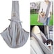 thumbnail image 4 of Bolsa De Transporte Para Perros Y Gatos, Bolsa De Transporte Para Perros Con Honda De Un Solo Hombro Y Soporte Para Bolsa De Transporte Para Mascotas Para Gatos, Gris28 * 46 Cm, 4 of 5