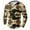 07 Camouflage, variant on Men's Blouses Outdoor Activities Camouflage Printing Button Casual Long Sleeve Round-Neck Blouses Shirts,Size S-5XL