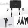 thumbnail image 4 of Cell Phone Holder, Universal Mobile Phone Stand, Lazy Bracket, DIY Flexible Mount Stand with Multiple Function (Black), 4 of 5