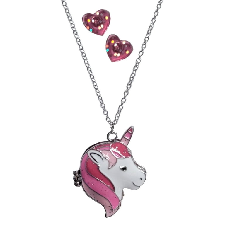Unicorn sale locket necklace