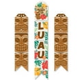 thumbnail image 7 of Big Dot of Happiness Tropical Luau - Hanging Vertical Paper Door Banners - Hawaiian Beach Party Wall Decoration Kit - Indoor Door Decor, 7 of 7