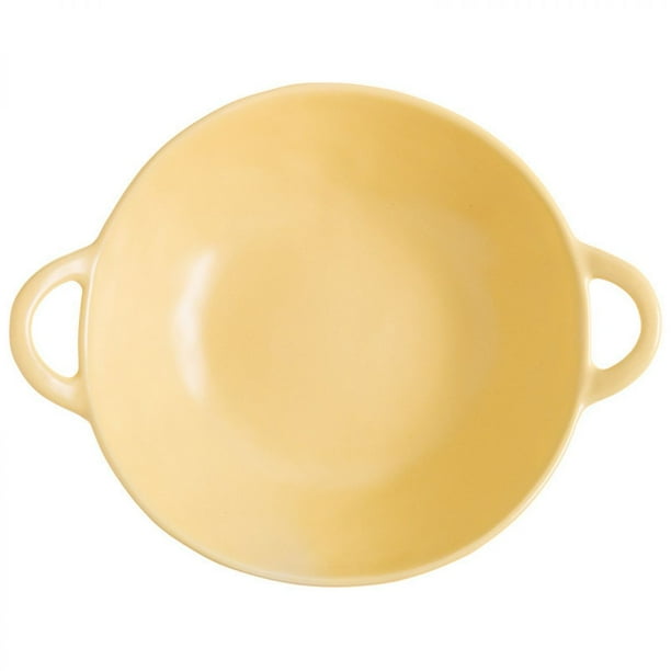 Cuencos de cerámica multiusos, cuencos aptos para horno, diseño elegante de cerámica, adecuados para cereales, frutas, ramen, fideos instantáneos, ensaladas, uso doméstico y en restaurantes,