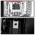 thumbnail image 2 of Spyder Automotive Tail Light Assembly - LED 5001375 Tail Light Assembly- LED; Red/Clear Lens; Chrome Plated Housing; LED Bulb/Uses OE Reverse Bulb, 2 of 7