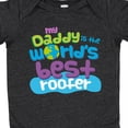 thumbnail image 4 of Inktastic Daddy Worlds Best Roofer Boys or Girls Baby Bodysuit, 4 of 5