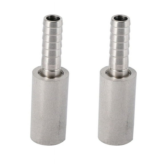 2X,0.5 Diffusion Stone Steel Beer Carbonation Aeration for Kegged Beer Wine Tools Bar Accessories