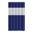 thumbnail image 2 of Lksixu Shower Curtain for Bathroom, 71"x71" PEVA Shower Curtain with See Through Top Window, Waterproof Quick-Drying Washable Shower Curtain with Hooks Modern Style Bathroom Decor for Bathrubs Spa, 2 of 9