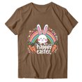 thumbnail image 1 of Camisetas de Manga Larga de las Mujeres, Impresión de Pascua Suelto Casual Cuello Redondo Suéter, 1 of 8
