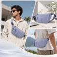 thumbnail image 6 of Sling Crossbody Bag with Multi Pockets and Adjustable Strap for Travel Hiking and Daily Commute, 6 of 6