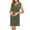 Green, variant on asdoklhq Maternity Clothes for Women,Solid Color Pleated Cotton Round Neck Sleeveless Maternity Clothe Dress
