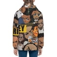thumbnail image 4 of The Boondocks Youth Hoodies 3D Print Pullover Hooded Sweatshirt Unisex Casual Sweater Tops Blouse Long Sleeve Kids Hoodie Large, 4 of 8