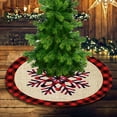 thumbnail image 6 of 100Fens Christmas Ornaments Christmas Tree Skirt Printed Tree Skirt Home Christmas Tree Decoration, 6 of 9