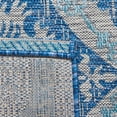 thumbnail image 6 of Safavieh Courtyard Tayler Geometric Indoor/Outdoor Area Rug, Navy/Gray, 5'3" x 7'7", 6 of 10