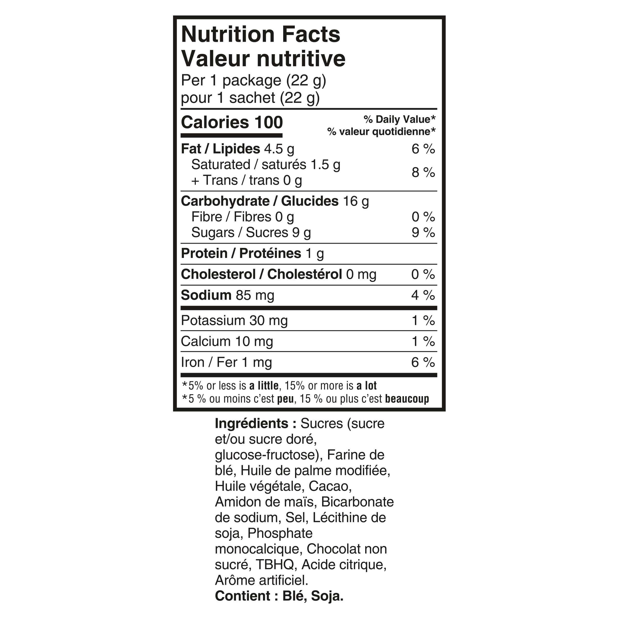 OREO Chocolate Sandwich Cookies, 20 Original Snack Packs (individually wrapped), 40 Cookies, School Snacks, Lunch Snacks, Birthday Party, 440 g