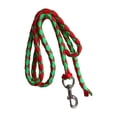 thumbnail image 5 of GARENDE Horse Lead Rope Braided Horse Rope Swivel Buckle Horse Leading Rope with 2.5meters Green Red, 5 of 9