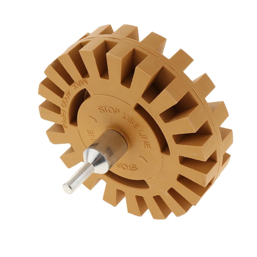 Caramel Tractor Wheel Pinstripe Remover Adhesive Tape Eraser Residue Removal