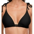 thumbnail image 3 of Women's Triangle Bikini Set V Cut Two Piece Swimsuit, 3 of 7