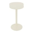 thumbnail image 4 of ToppiJoy 25in Modern C-Shaped End Table, Small Sofa Side Table Metal Side Table for Couch and Bed Snack Table Tray Table for Living Room Bedroom (Cream White), 4 of 23