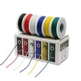 thumbnail image 1 of Kit de cables eléctricos CBAZY 24 AWG, 6 colores, 10 m cada uno, 1 of 7