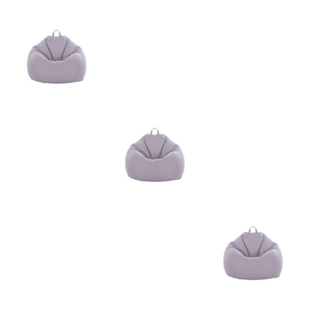Billuyoard Puff Ottoman - Hermosa y práctica adición al hogar Elegante cubierta de silla de tela Sala de estar Puff Sofá Lazy Sofá gris Type1 NO1