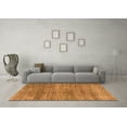thumbnail image 3 of Ahgly Company Indoor Rectangle Abstract Orange Modern Area Rugs, 4' x 6', 3 of 4