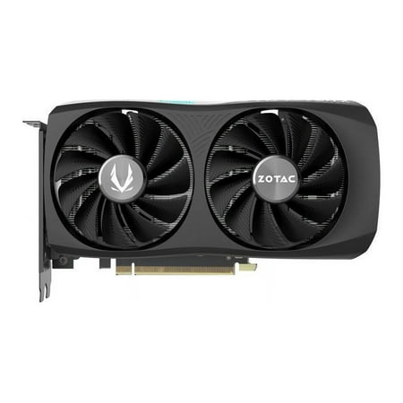ZOTAC GAMING GeForce RTX 4060 Ti 8GB Twin Edge OC DLSS 3 8GB GDDR6 128-bit 18 Gbps PCIE 4.0 Compact Gaming Graphics Card, IceStorm 2.0 Advanced Cooling, SPECTRA RGB Lighting, ZT-D40610H-10M
