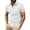 White, variant on Men's Classic Solid Color Short Sleeve Polo Shirts Slim Fit Hidden Placket, Breathable Lightweight Multi Colors for Summer Golf Business Casual Daily Wear,S
