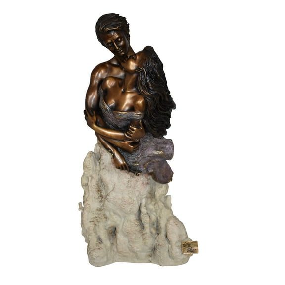 Passion, Bronze Statue from the Vidal Collection – COA included 7" x 10" x 20"H