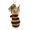 GOLD, variant on Golden Bell Collection Bumble Bee Glass Bug Sting Ornament Nv846 Brown