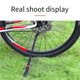 thumbnail image 2 of Greeniant Soporte para bicicleta de aleación de aluminio, soporte lateral trasero ajustable para bicicleta, soporte de estacionamiento para bicicleta de Ciclismo Greeniant OD009283-00, 2 of 6